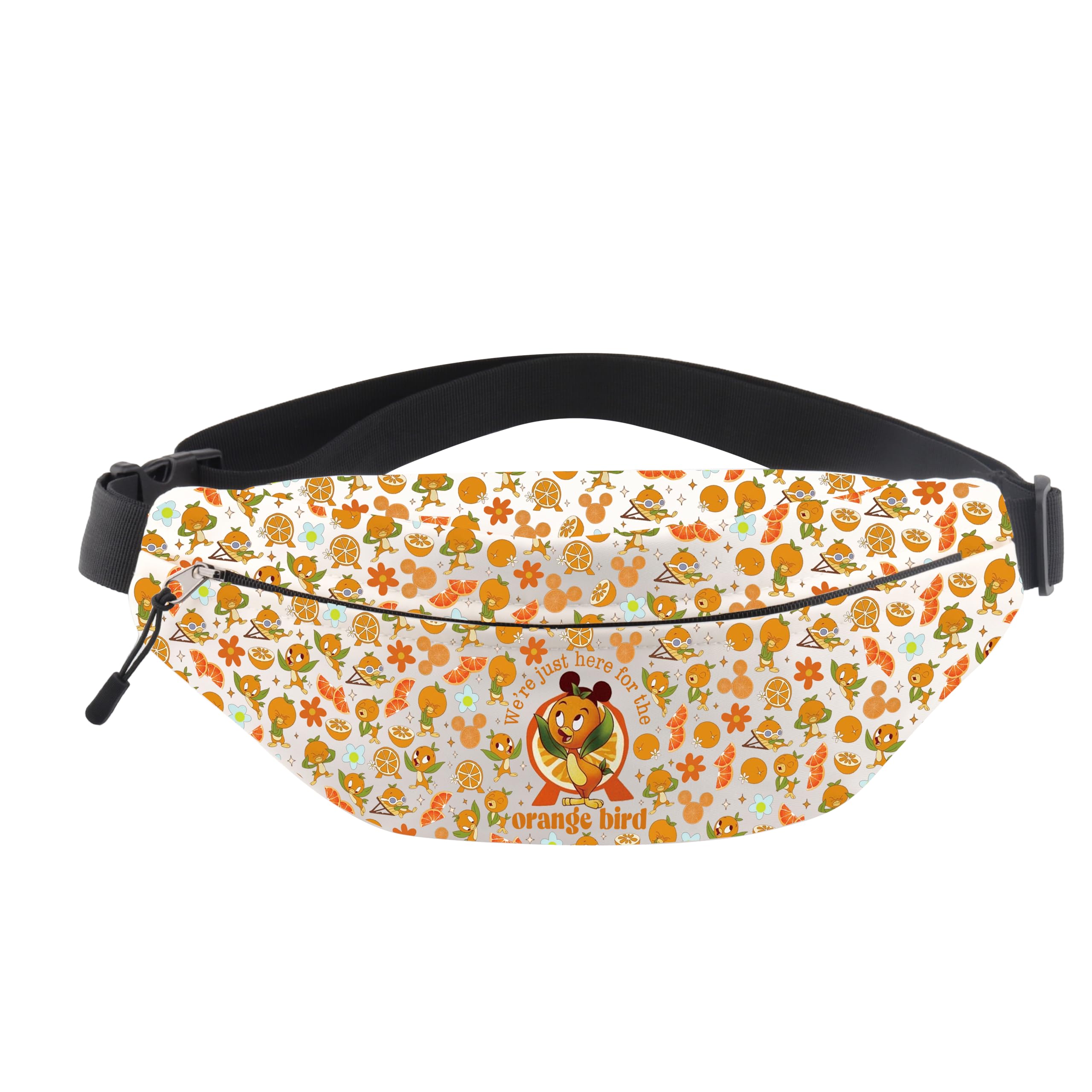 CMNIM Bird Crossbody Waist Bag Fanny Pack With Adjustable Belt Sun Bird Merchandise for Cartoon Character Fan Gift