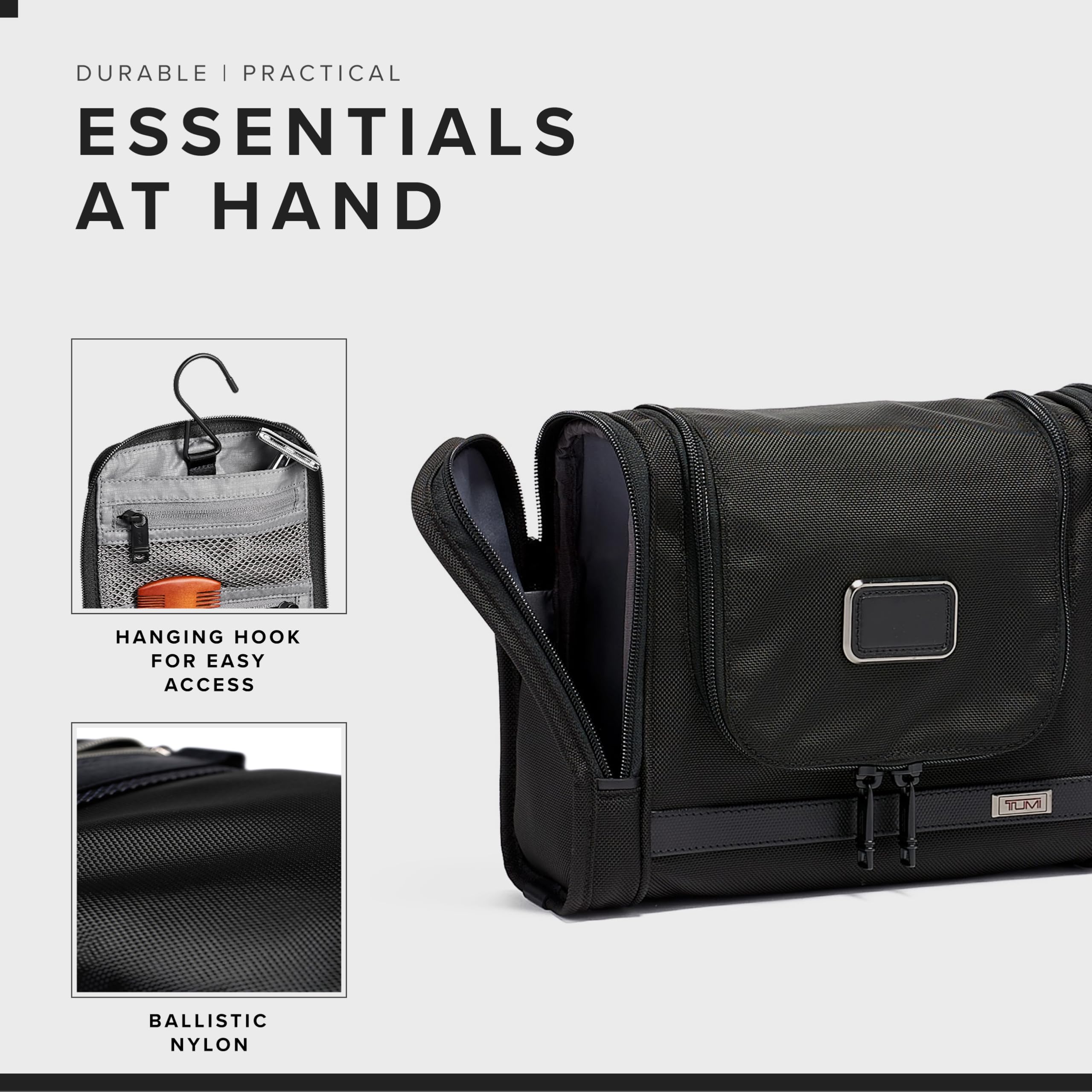 TUMI - Alpha Hanging Travel Kit - Toiletries and Cosmetics