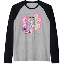 LOL OMG! - Candylicious Raglan Baseball Tee