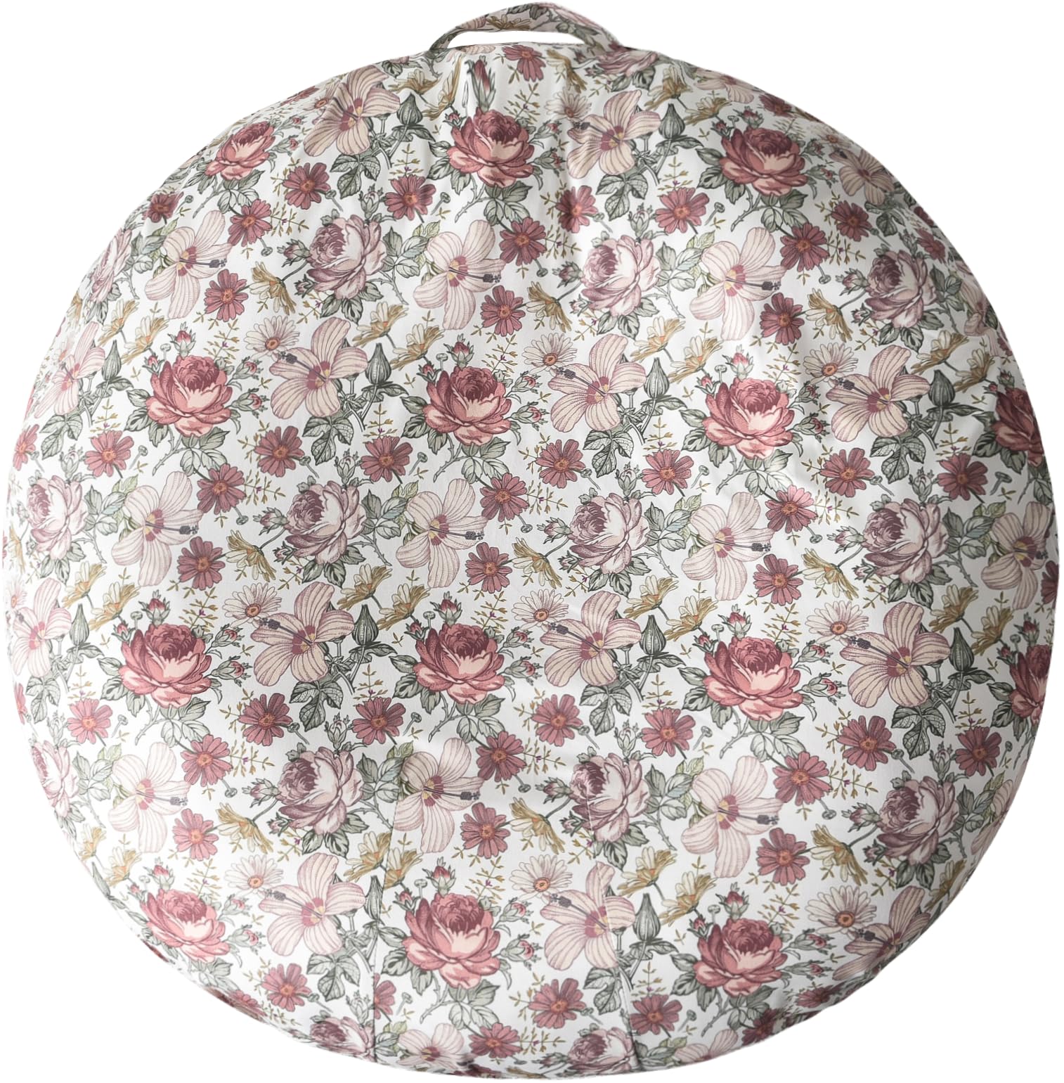 Little Jump Western Wild Flowers Newborn Lounger Cover, Removable Ultra Soft Comfortable Slipcover for Infant Lounger Pillow(Vintage Floral)