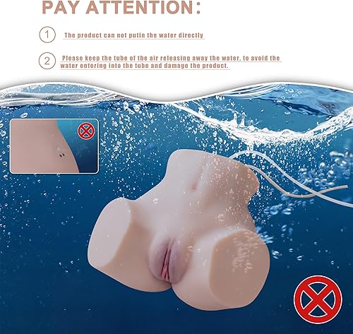 Miniatura 5 de Masturbador masculino automático de 11 libras  Jazpik muñeca sexual realista de succión y vibración con canal anal de vagina apretado, limpieza