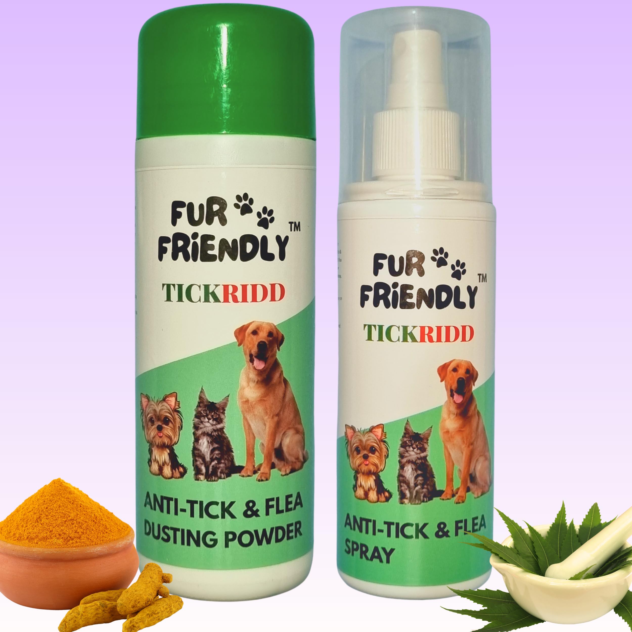 Powerful Tick and Flea Dog Spray,Effective Parasite Control | Effective Tick and Flea Dog Powder,Gentle and Safe Formula, Anti-Tick & Flea Spray 200 ml & Powder 100 gm | (Pack of 2) (B0CCJ1K7FR) Amazon Price History, Amazon Price Tracker