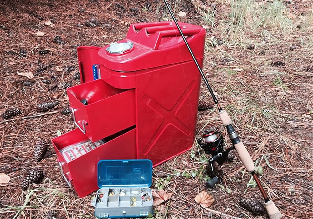 【新品工具箱】Rampage Trail Can Utility Storage Rampage Trail Can Utility Tool Box, Red | Canadian Tire