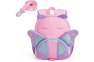 Adorable Toddler Backpack with Leash for Girls 2-4: Perfect for Pre-K and Kindergarten Adventures