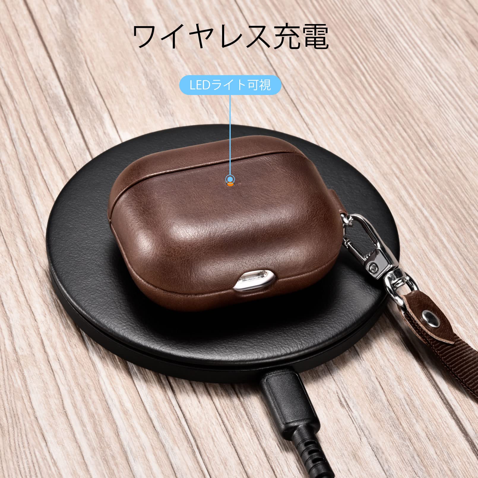 Amazon | ケース for AirPods 3（2021年10月発売） EUKUS for AirPods