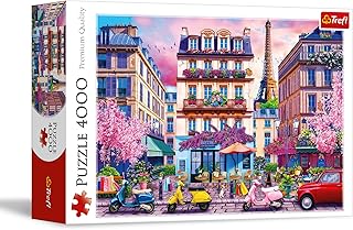 Comprar Trefl - Primavera en París - Rompecabezas de 4000 Piezas - Rompecabezas para Amantes de los Viajes, Capital Europea, Francia, Bricolaje, para Adultos y niños a Partir de 15 años
