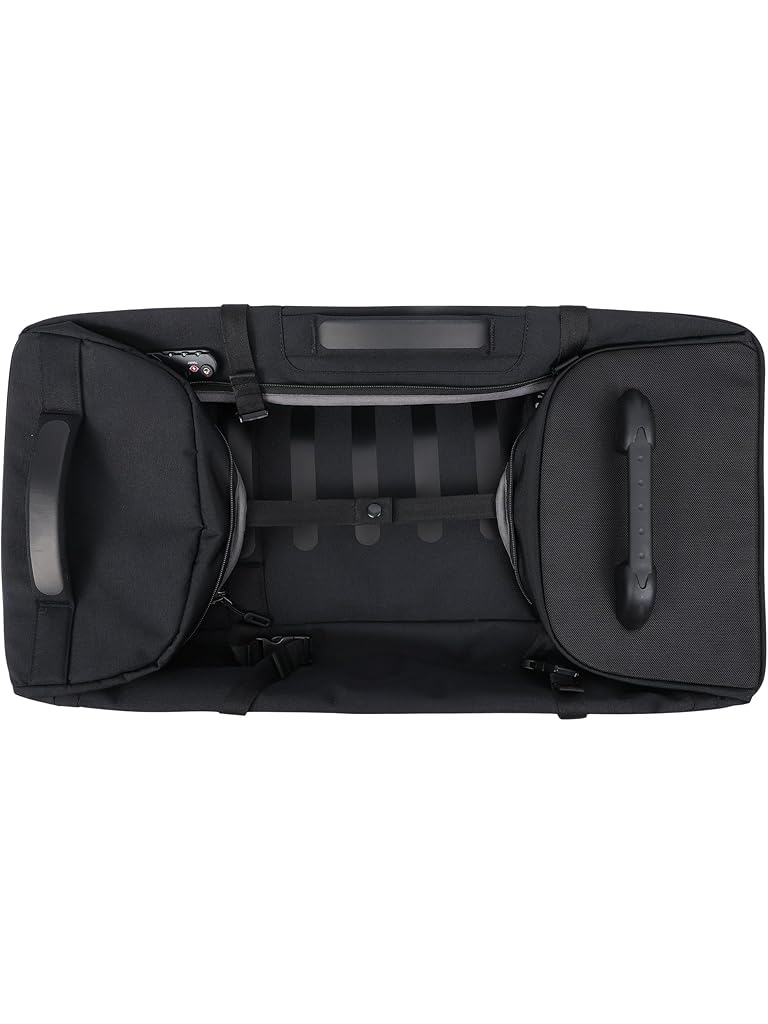 Black Hedgren Compact Rolling Duffle