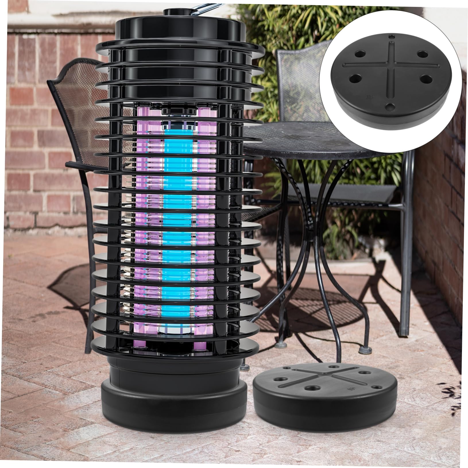 Balacoo Patio Heater Sand Box Heavy Base for Outdoor Heater Stand Anti-tilt Protection Design