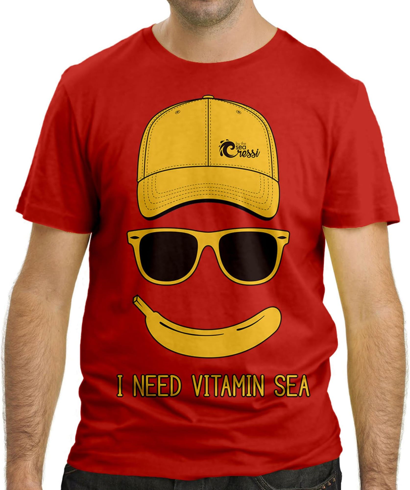 Cressi Beach Men's I Need Vitamin Sea T-Shirt