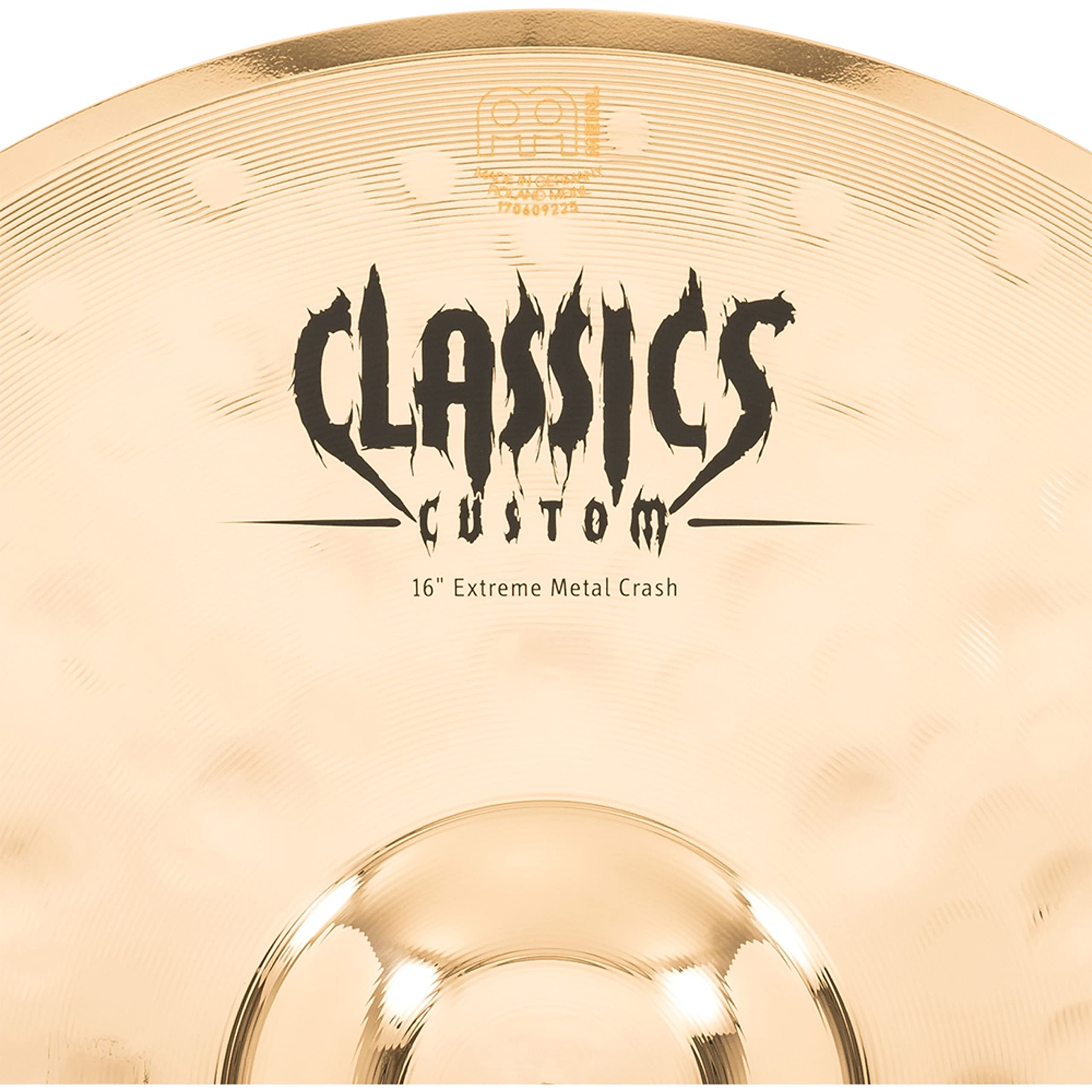 Amazon.co.jp: MEINL マイネル Classics Custom Extreme Metal
