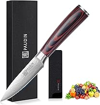 Paudin 5Cr15Mov Kitchen Knife Chef's Knife Utility Knife Made of German Stainless Steel