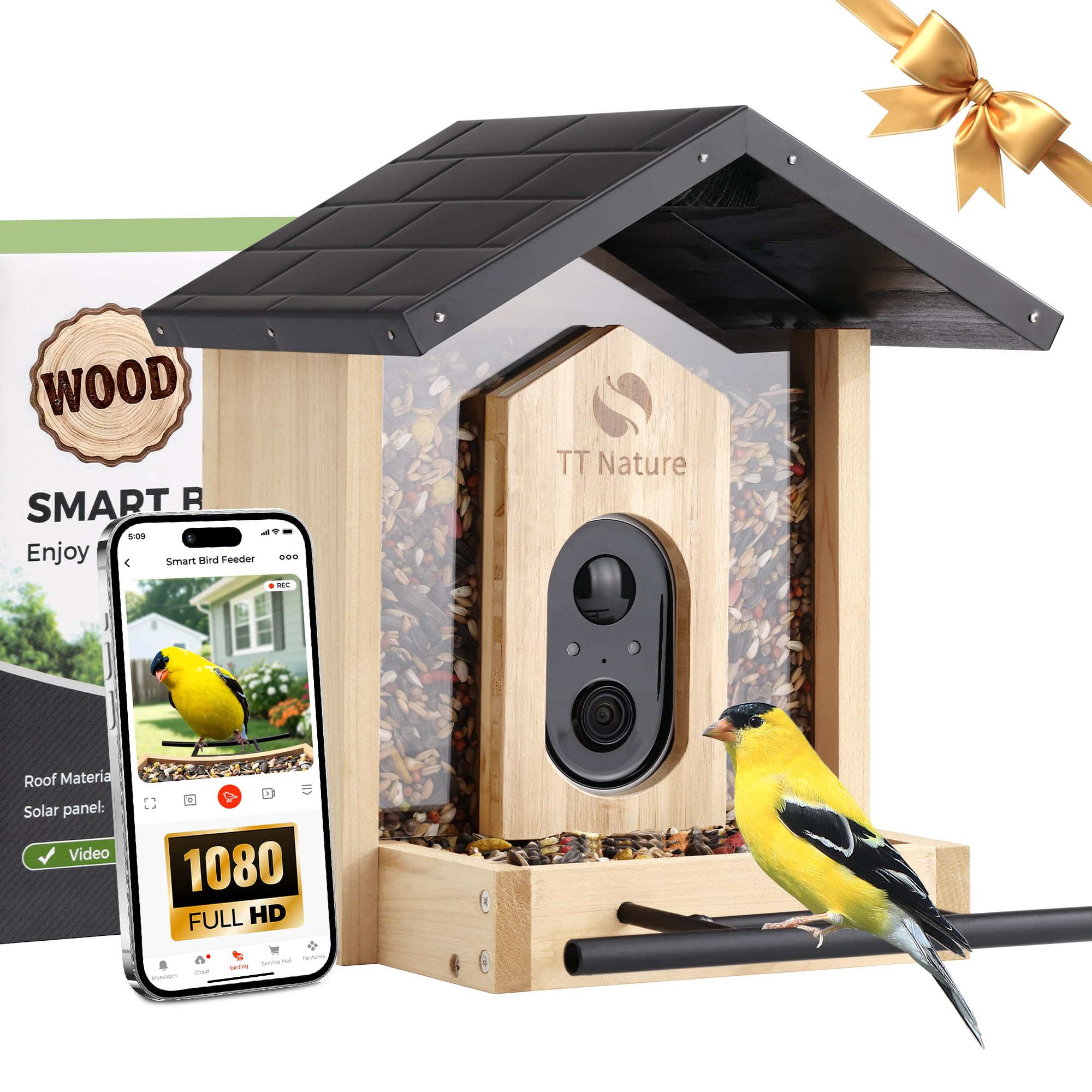 TT Nature 105-M Bird Feeder with Camera