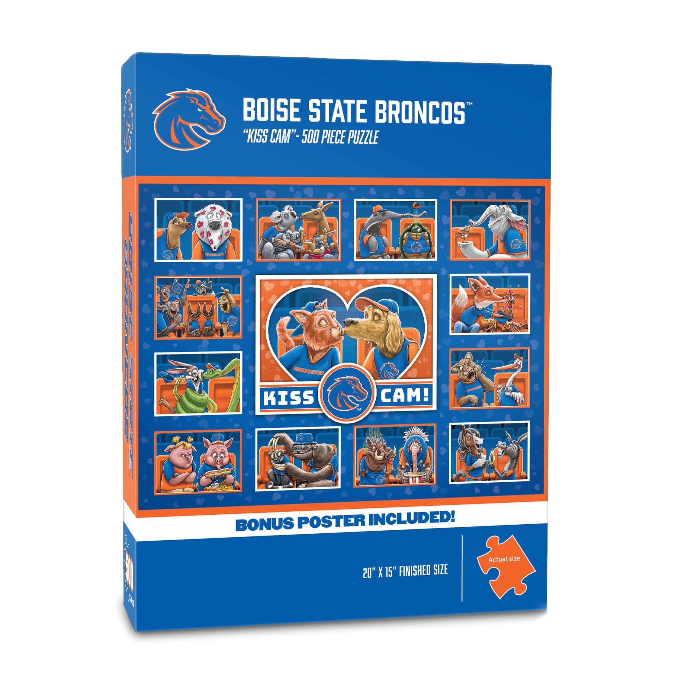 YouTheFan NCAA Boise State Broncos “Kiss Cam” 500 Puzzle
