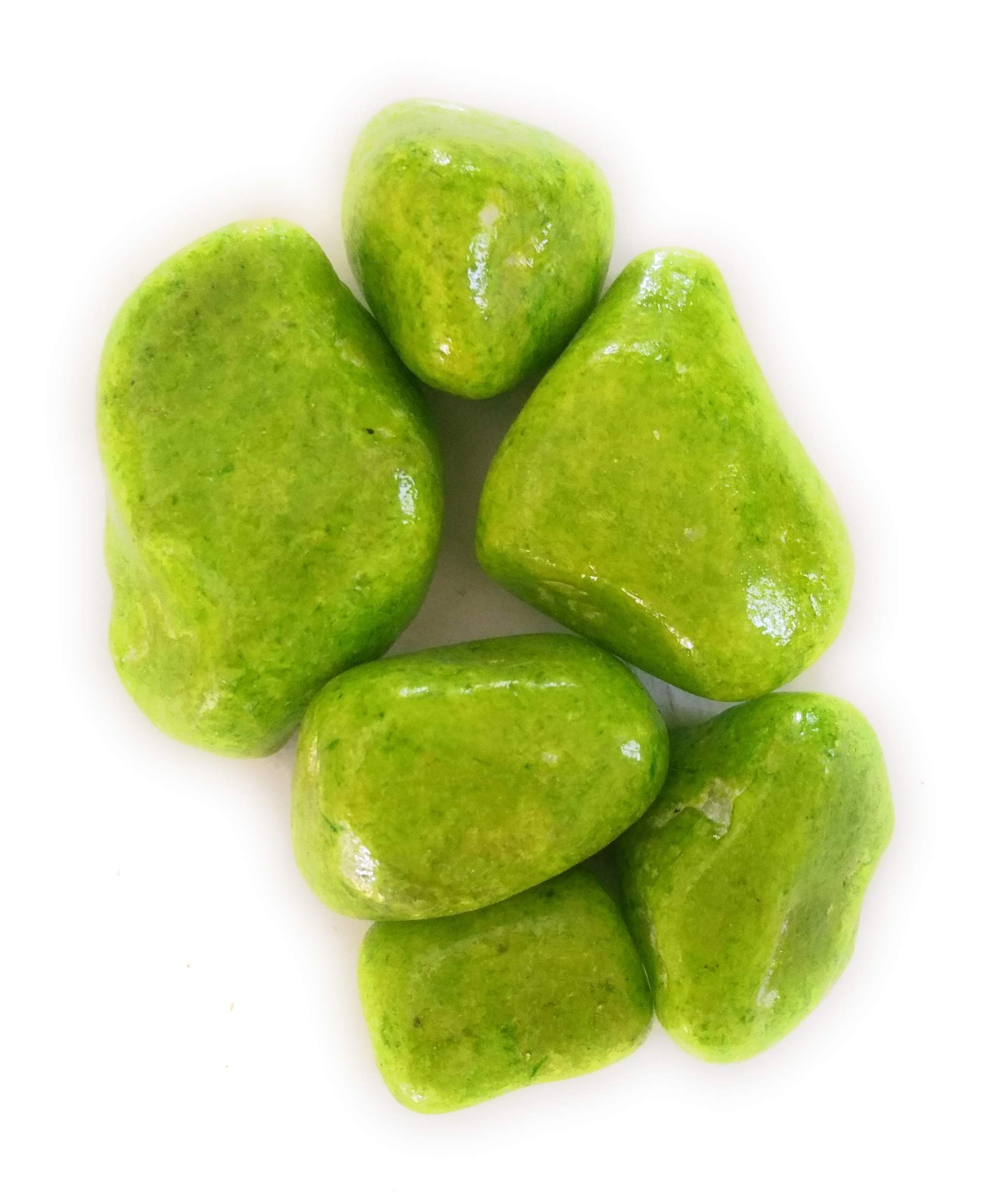 Gifts & Decor Stone Colourful Glass Pebbles (Multicolour, 400 G)