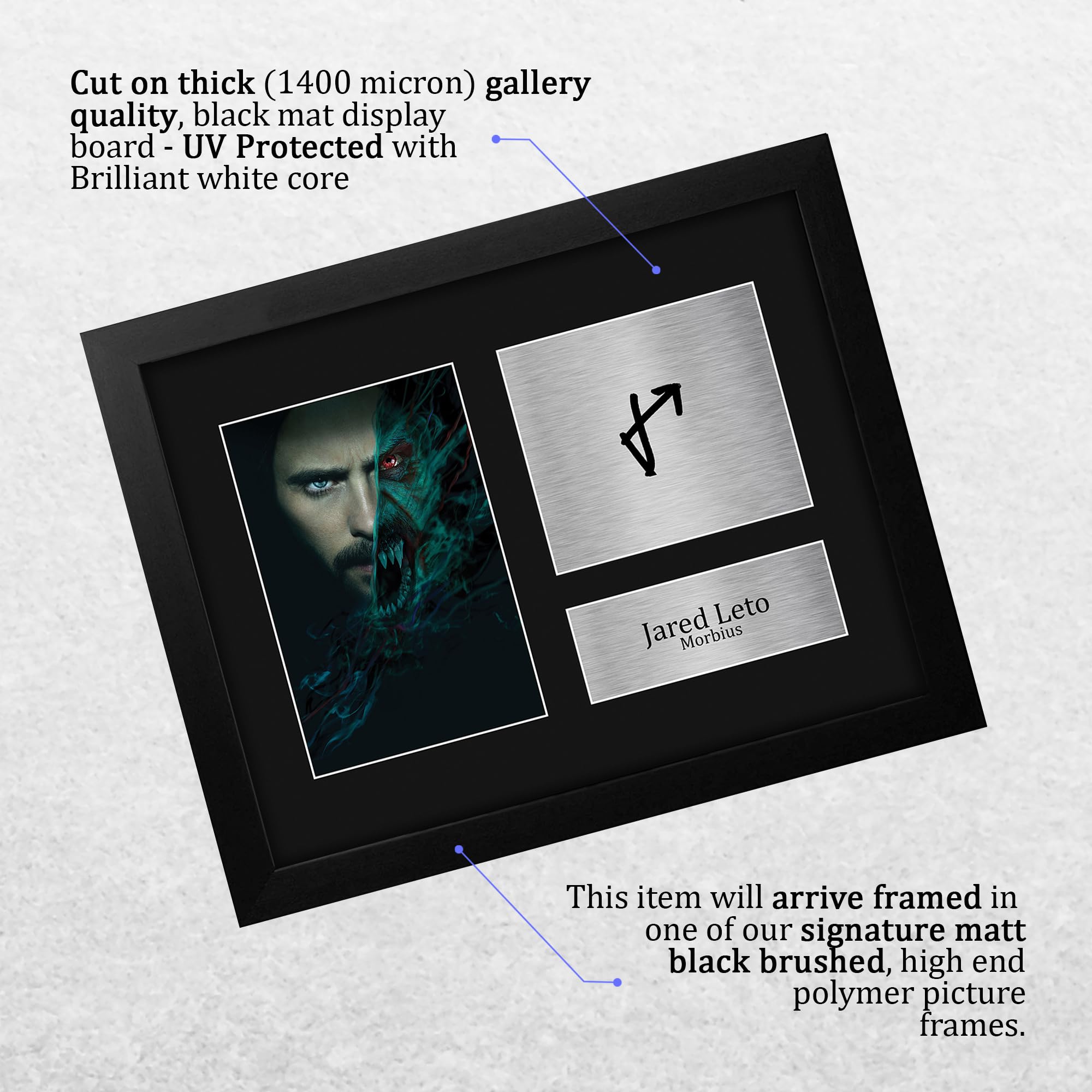 ジャレッド・レト直筆サイン入り2Lサイズ写真…Jared Leto…モービウス… ジャレッド・レト直筆サイン入り2Lサイズ写真…Jared Leto