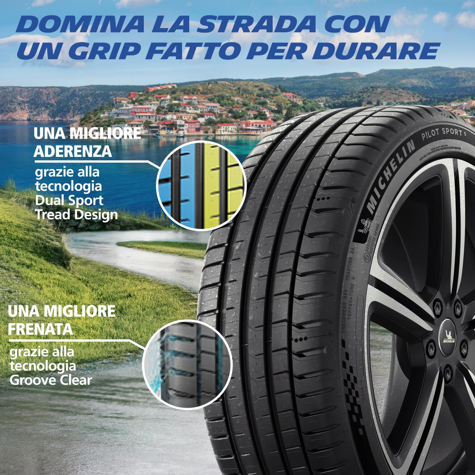 Pneumatico Estate Michelin PILOT SPORT 5 245/35ZR18 (92Y) XL