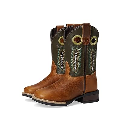 Roper Kids James (Toddler/Little Kid) Cowboy Boots Tan 3