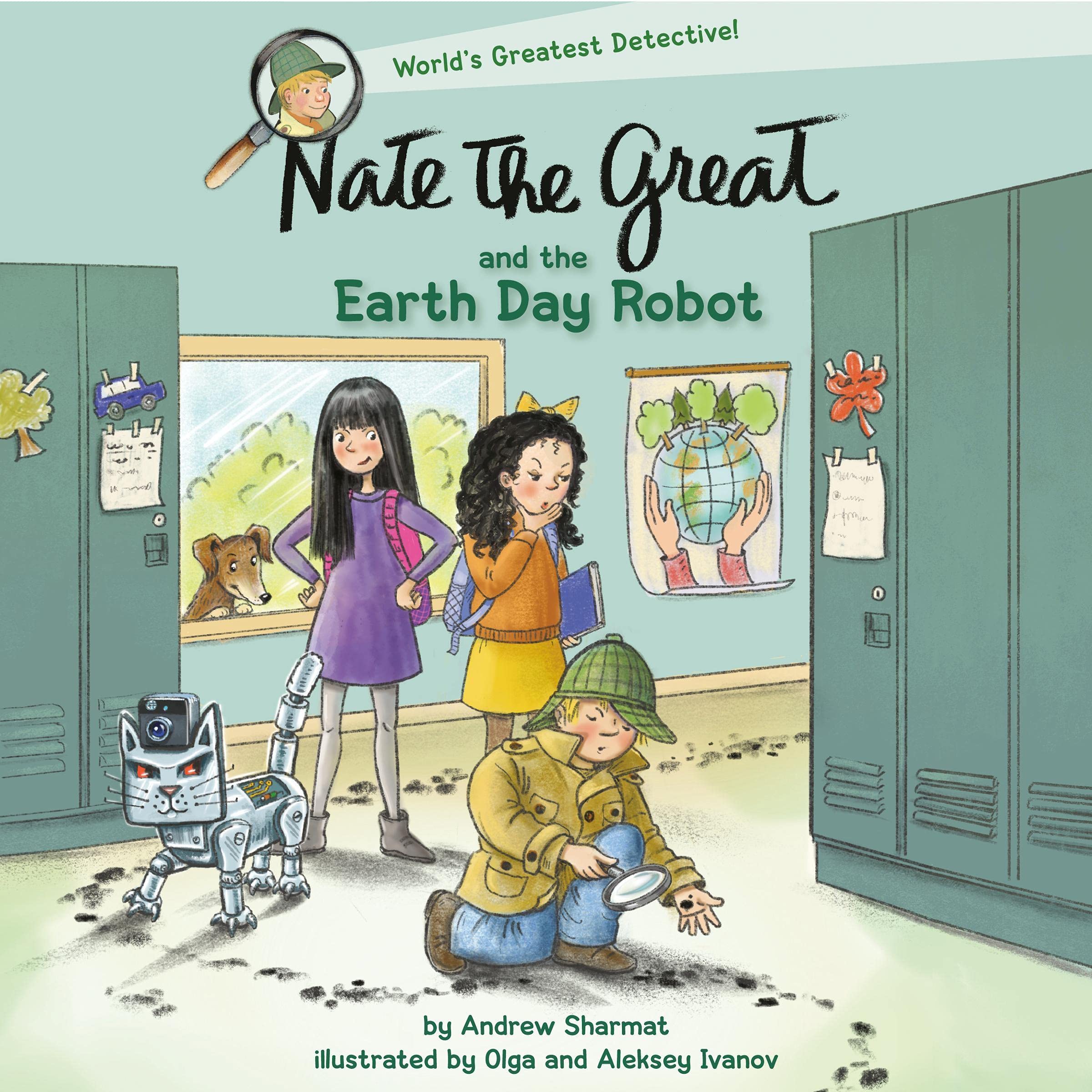 Cover art for Nate the Great and the Earth Day Robot