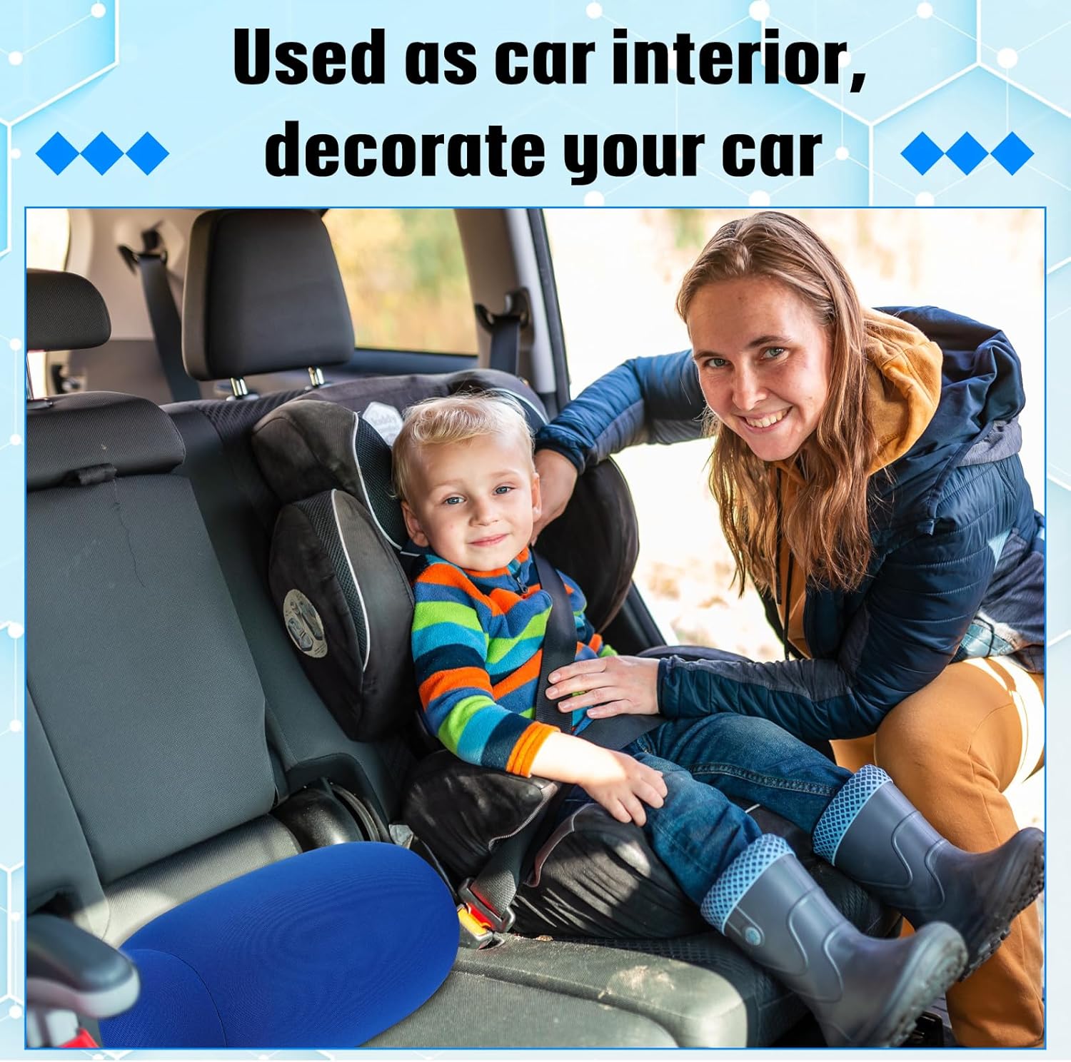 Geelin 2 Pcs Microbead Roll Pillow 11.8 x 6.3 Inch Soft Pillow Bolster Cylindrical Pillow Microbead Pillows for Sleeping Home Travel Neck Head Back Support Rest (Pink, Blue) - Image 6