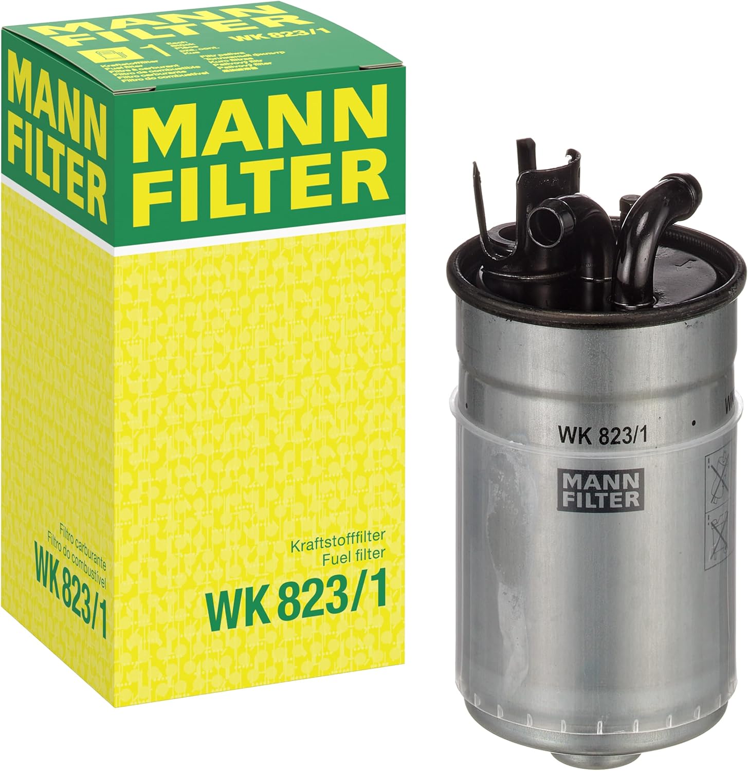 MANN-FILTER WK 823/1 Fuel Filter - For Cars