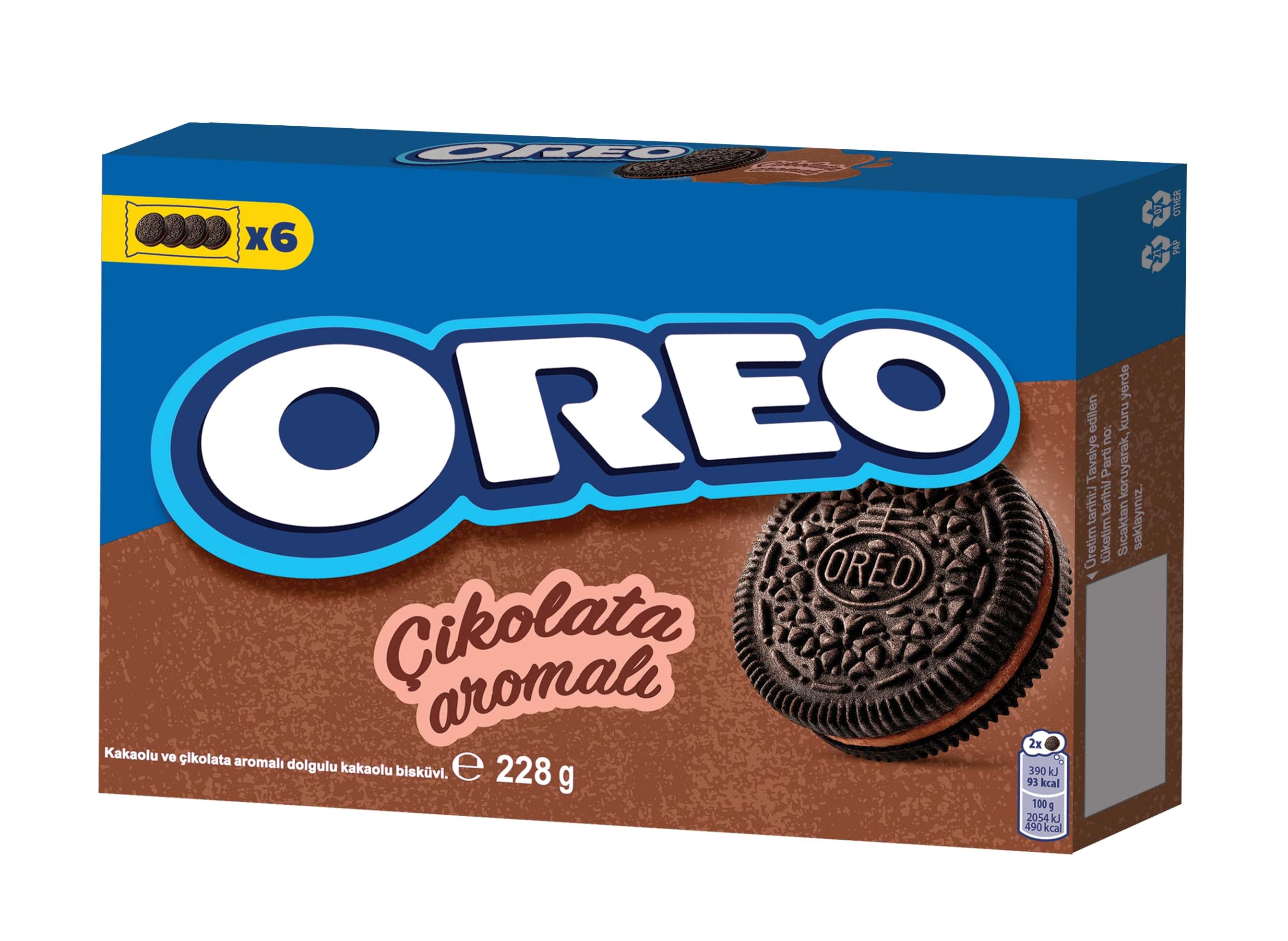 Oreo Çikolatalı Bisküvi 228 gr