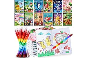 BenLouis: Bulk Coloring Books with Crayons for Birthday Return Gifts