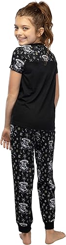 Miniatura 4 de Harry Potter Hermione Hogwarts Crest Athletic Jogger Pajama 2pc Set