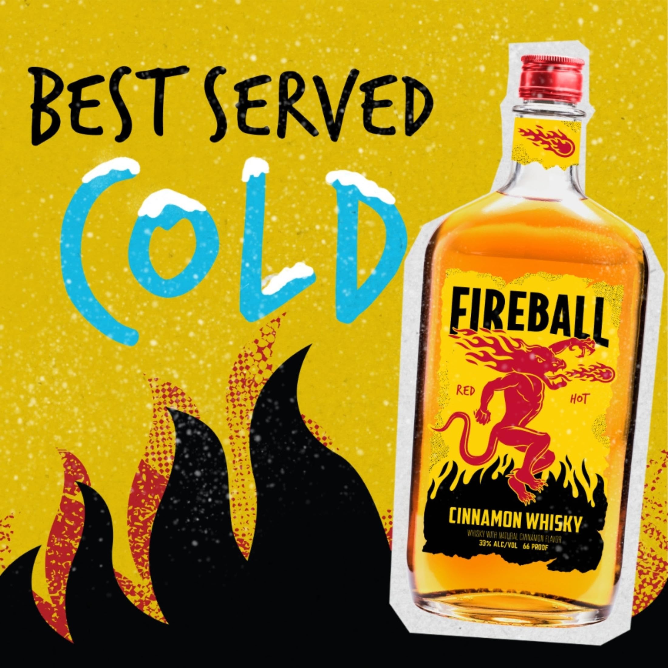 Fireball Fireball Cinnamon Whisky Lt.1 33-1000 ml
