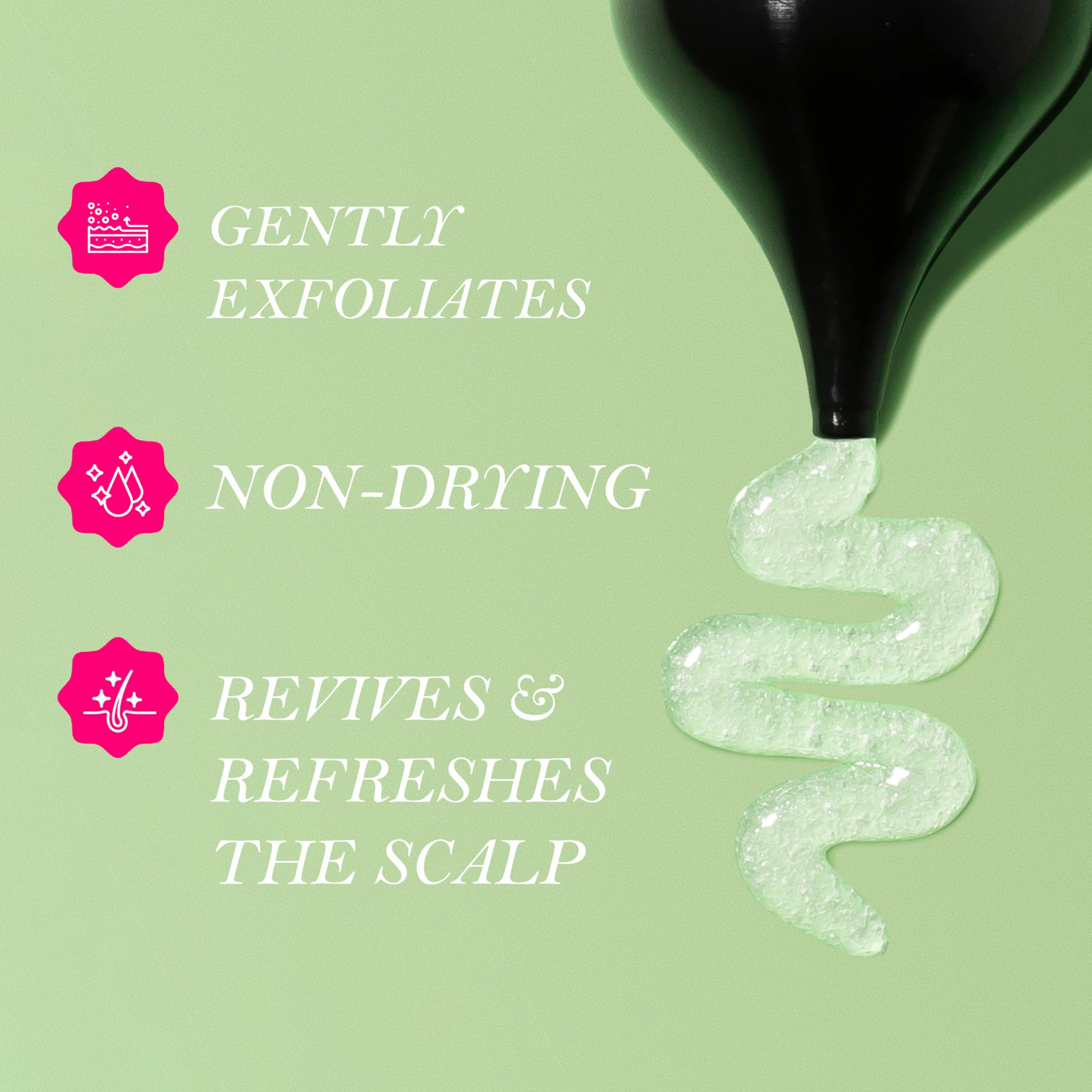 Mielle Rosemary & Mint Sugar Exfoliating Scalp Scrub, Gentle Pre-Shampoo Dry Scalp Treatment for Oil & Product Buildup - Image 3