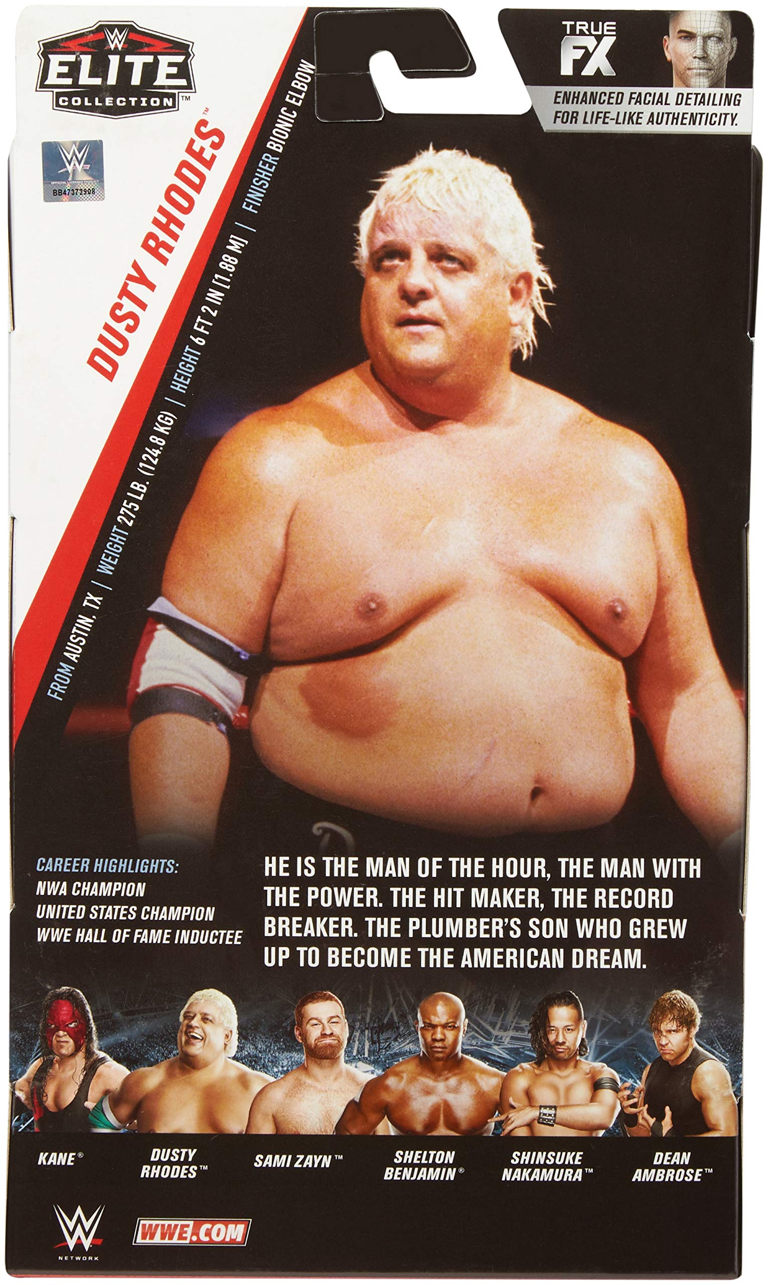 Amazon.com: WWE Dusty Rhodes Elite Collection 6-inch Action Figure