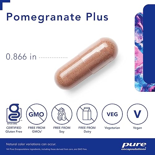 Miniatura 3 de Pure Encapsulations Pomegranate Plus  Apoyo antioxidante para la salud vascular y celular*  120 cápsulas