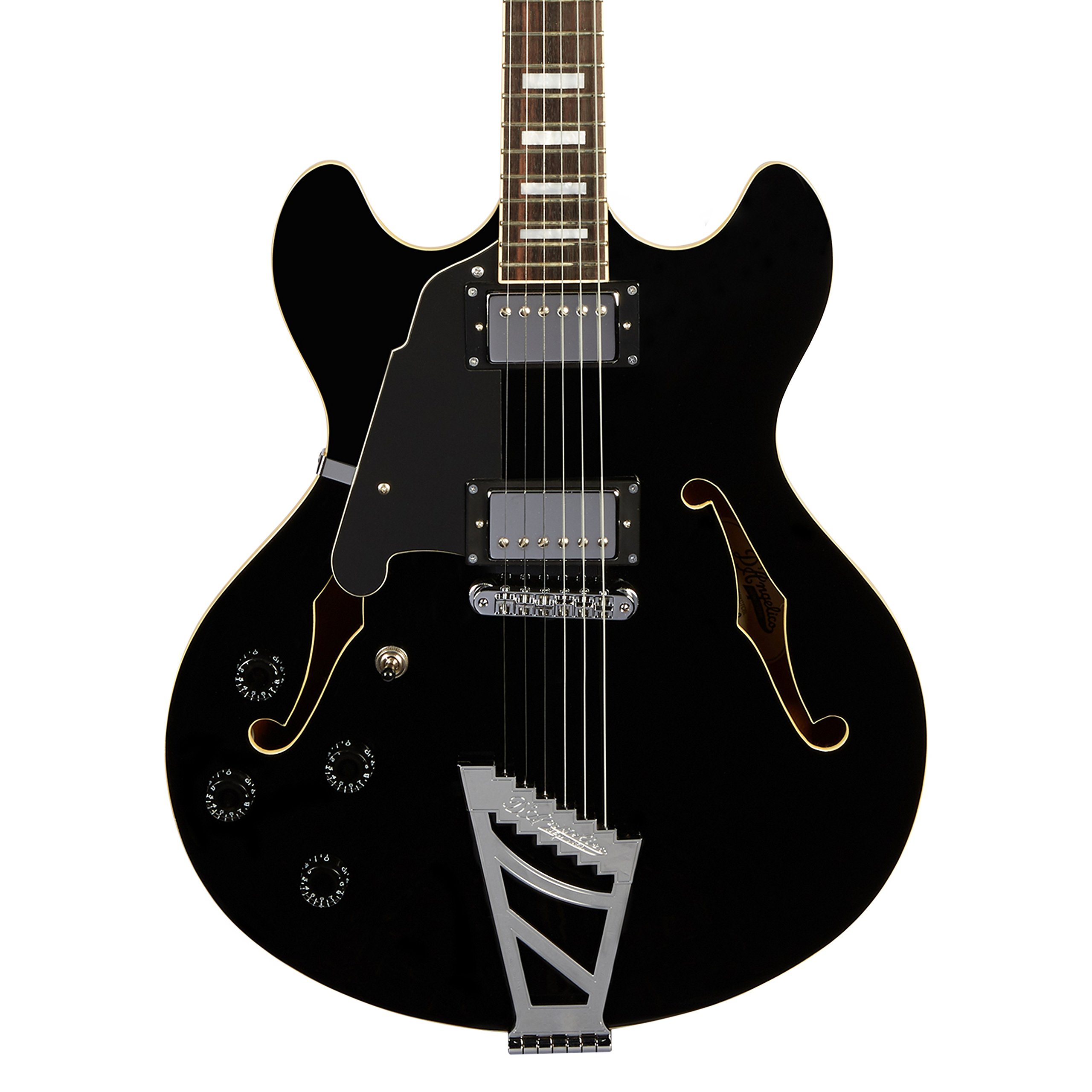 Amazon.com: D'Angelico Premier DC Semi-Hollow Lefty Electric