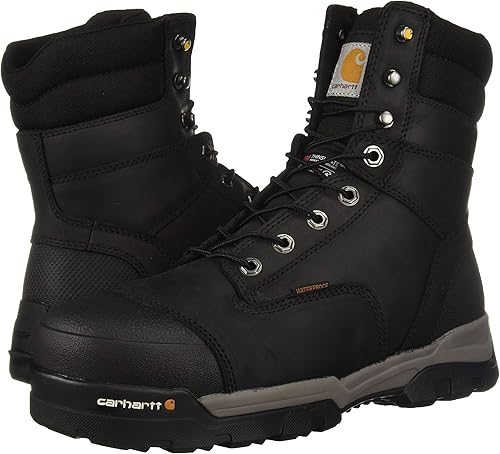 Miniatura 7 de Carhartt - Botas de trabajo para hombre de 8.0in, impermeables, puntera compuesta