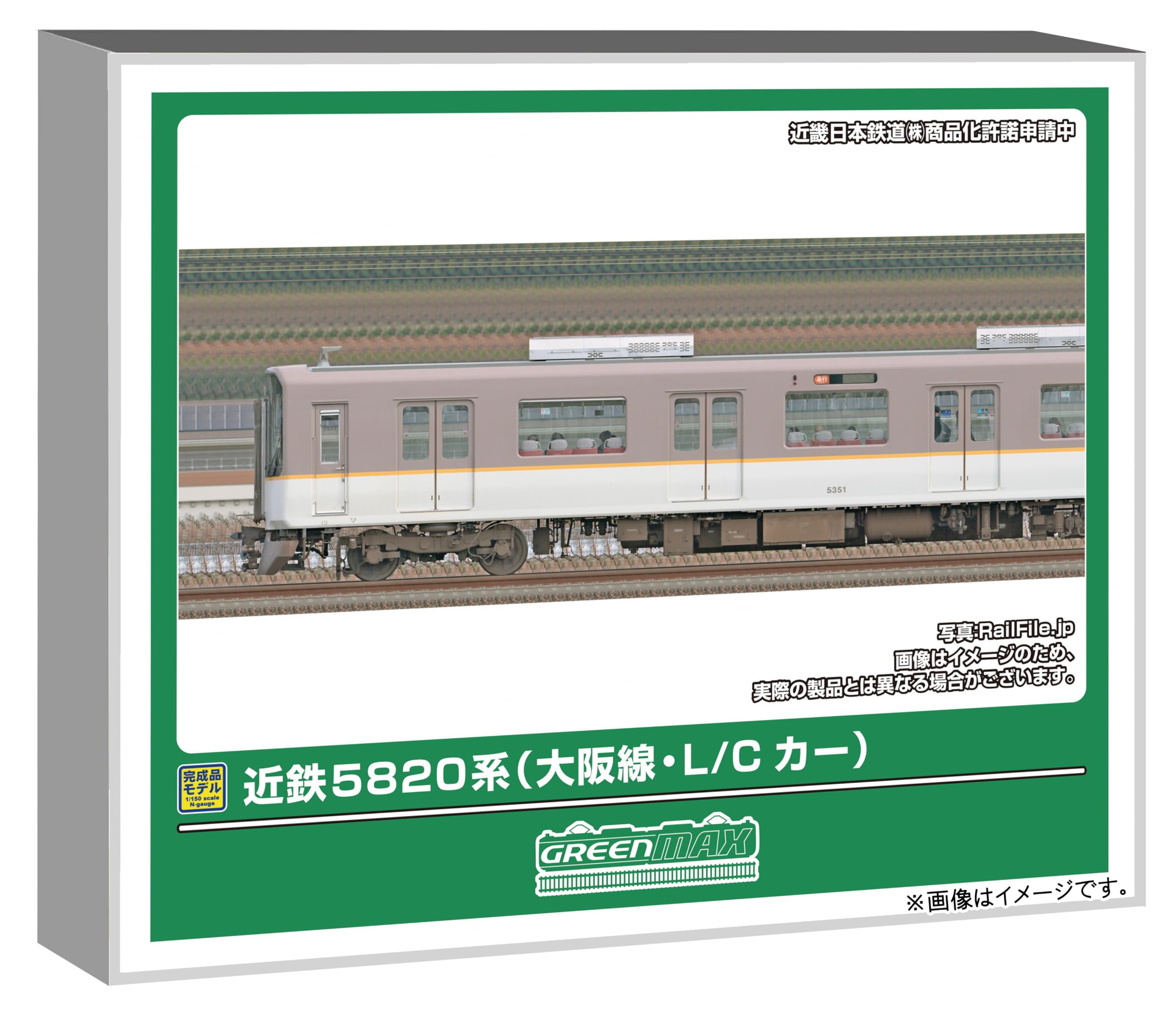 Amazon | グリーンマックス (Greenmax) Nゲージ 近鉄5820系 (大阪線・L