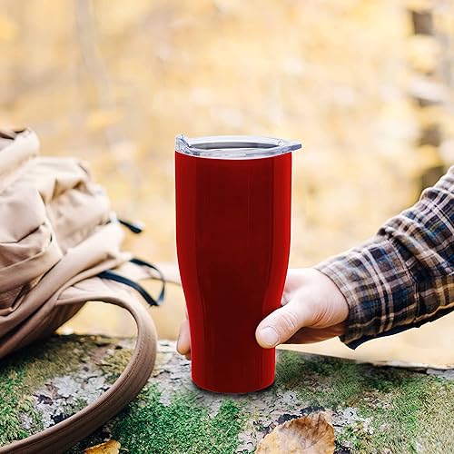 Miniatura 68 de Tazas de viaje personalizadas de acero inoxidable de 27 onzas, juego de 10, paquete personalizado a granel, perfectas para café, refrescos, otras