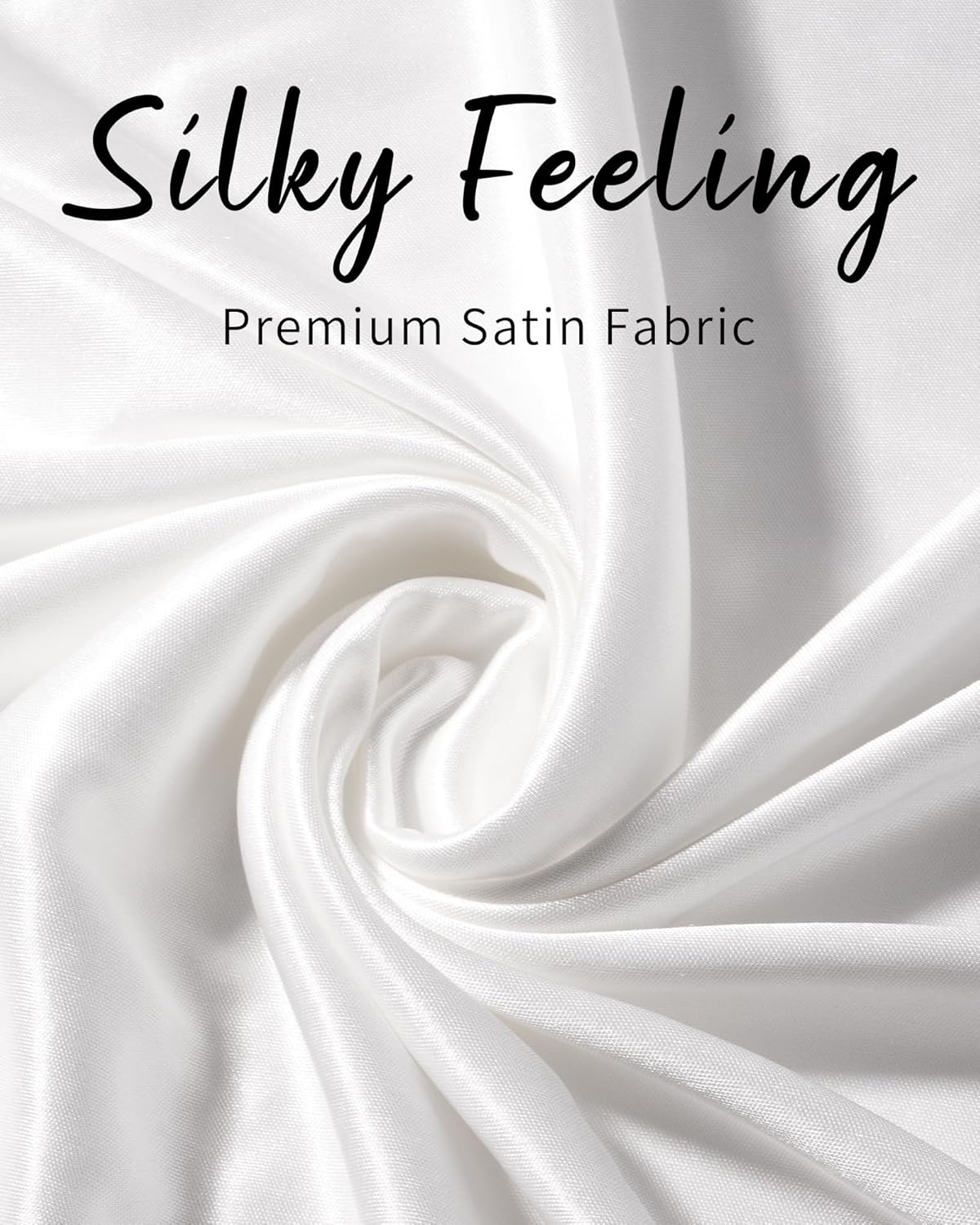 Sofier Satin Shawl Wraps for Women Evening Dresses Wedding Bridal Party Silky Scarf Formal Cover Up Bridesmaid Gifts - Image 3