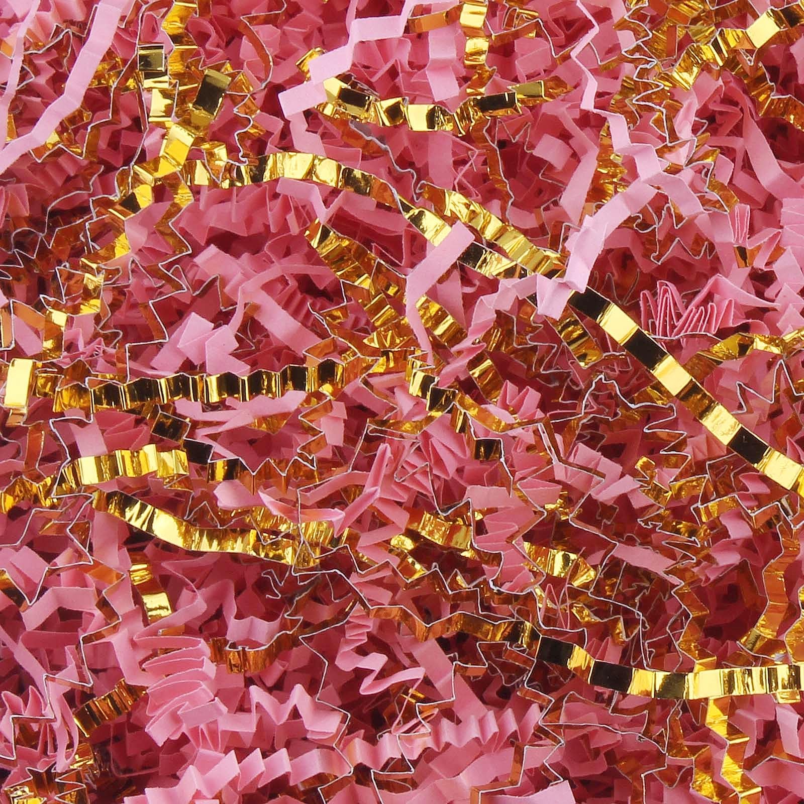 LDKGHE 4 oz Crinkle Cut Paper Shred Filler for Gift Wrapping Baskets Filling Box Birthdays Christmas Thanksgiving Easter Weddings Valentines Mother's