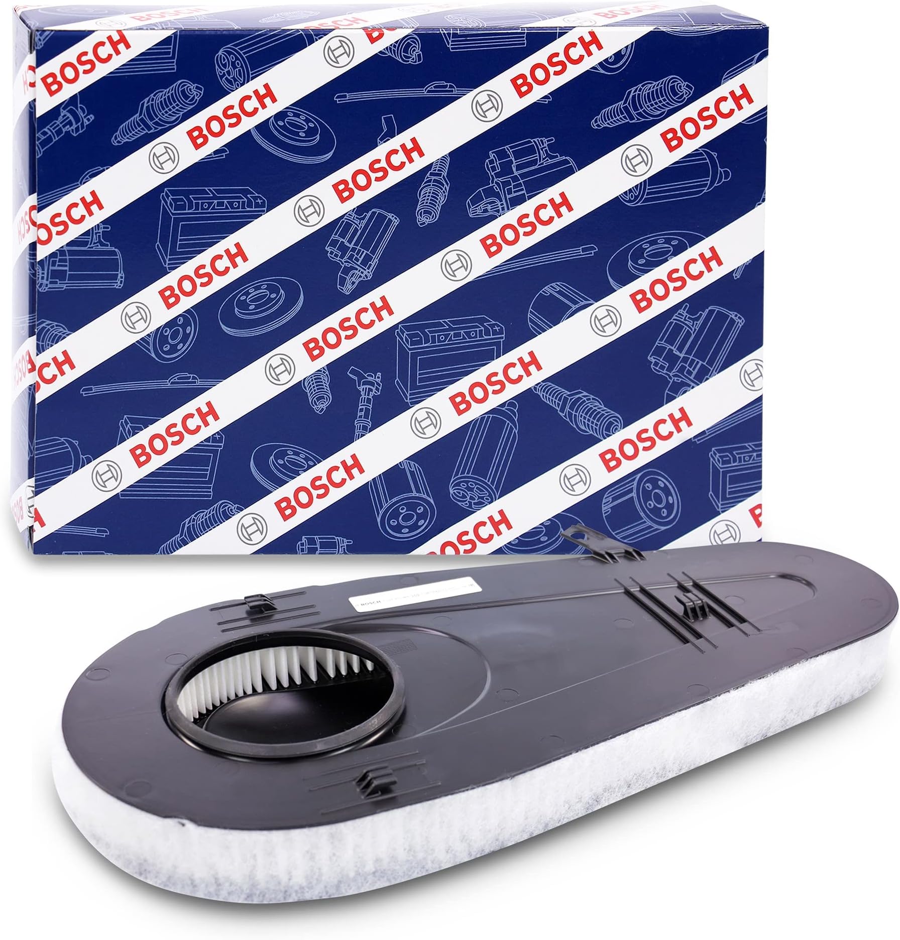 – Bosch 0 Car Air Filter - Separates Particles from the Air Intake - Moisture-resistant plus High Tensile Strength