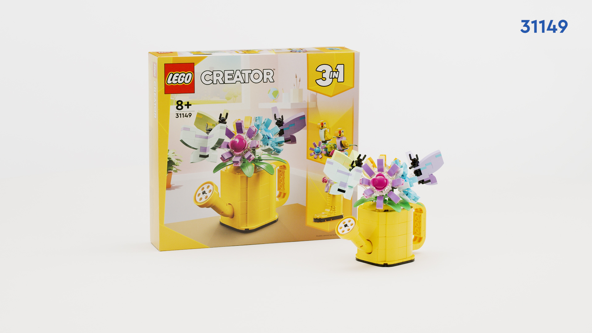 Amazon.com: LEGO Creator 3 in 1 Flowers in Watering Can Building