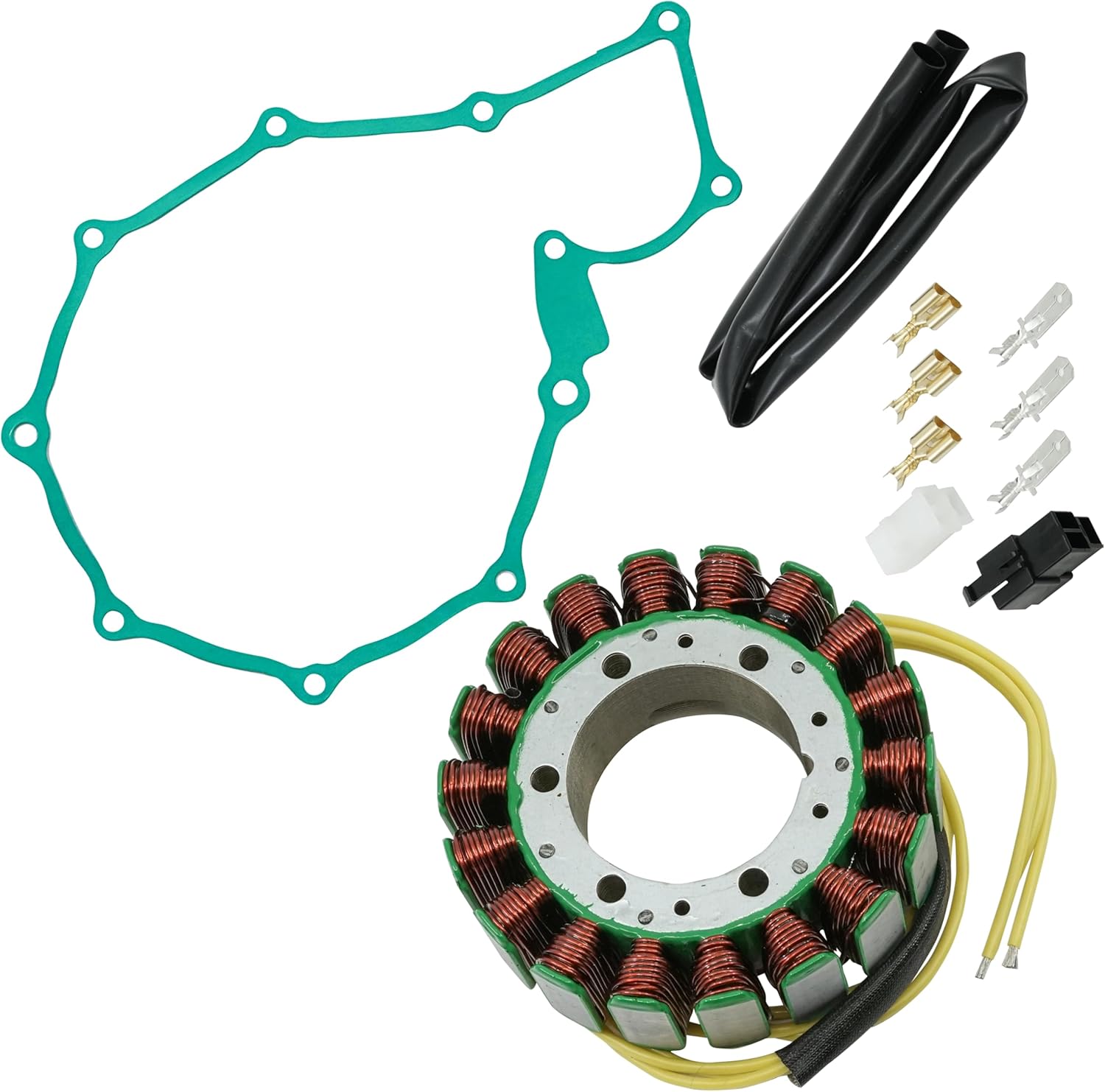 Caltric Stator and Gasket Compatible With Honda Vt750Dc Vt-750Dc Shadow Spirit 750Dc 2001-2007