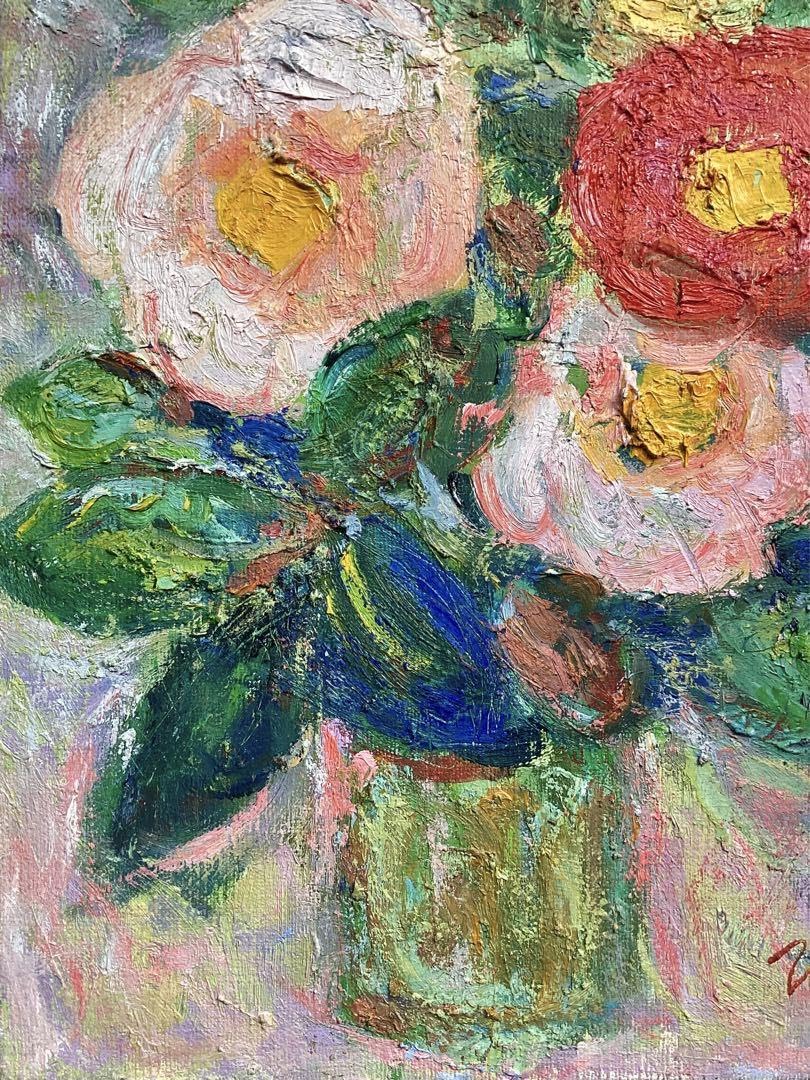 油画 油絵 キャンバス 真作 イラスト 【公式通販】