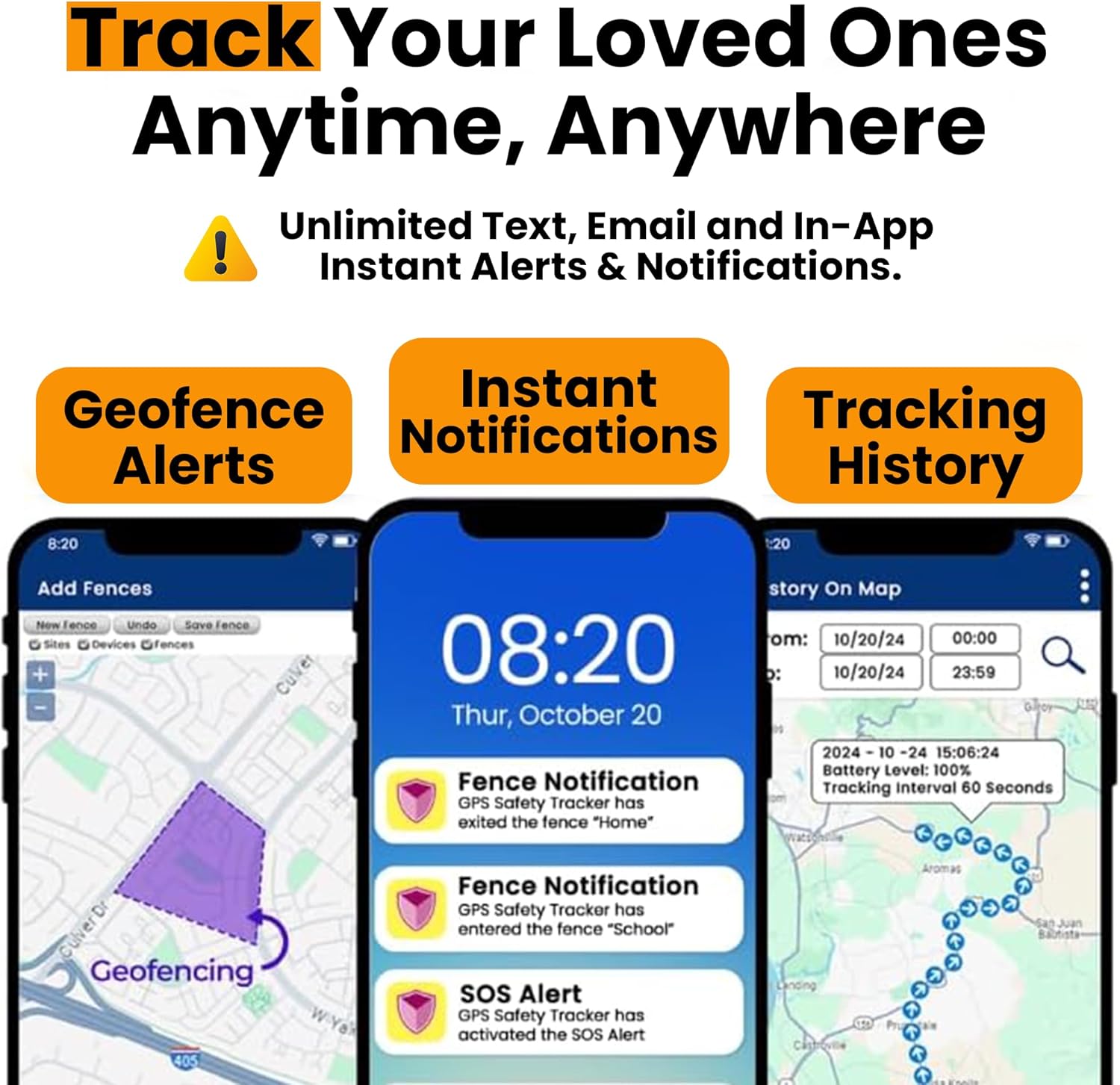 SecuLife GPS Tracker for Elderly with Fall Detection – Medical Alert System for Seniors with 24/7 Monitoring, Caregiver App, Lightweight, SOS Panic Button & Assistive Speakerphone for Personal Safety - Image 5