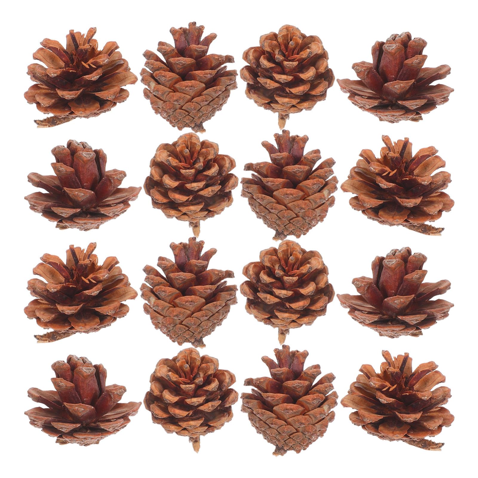 Mini pommes de pin naturelles pour loisirs créatifs, lot de 130 pièces pour décors de Noël