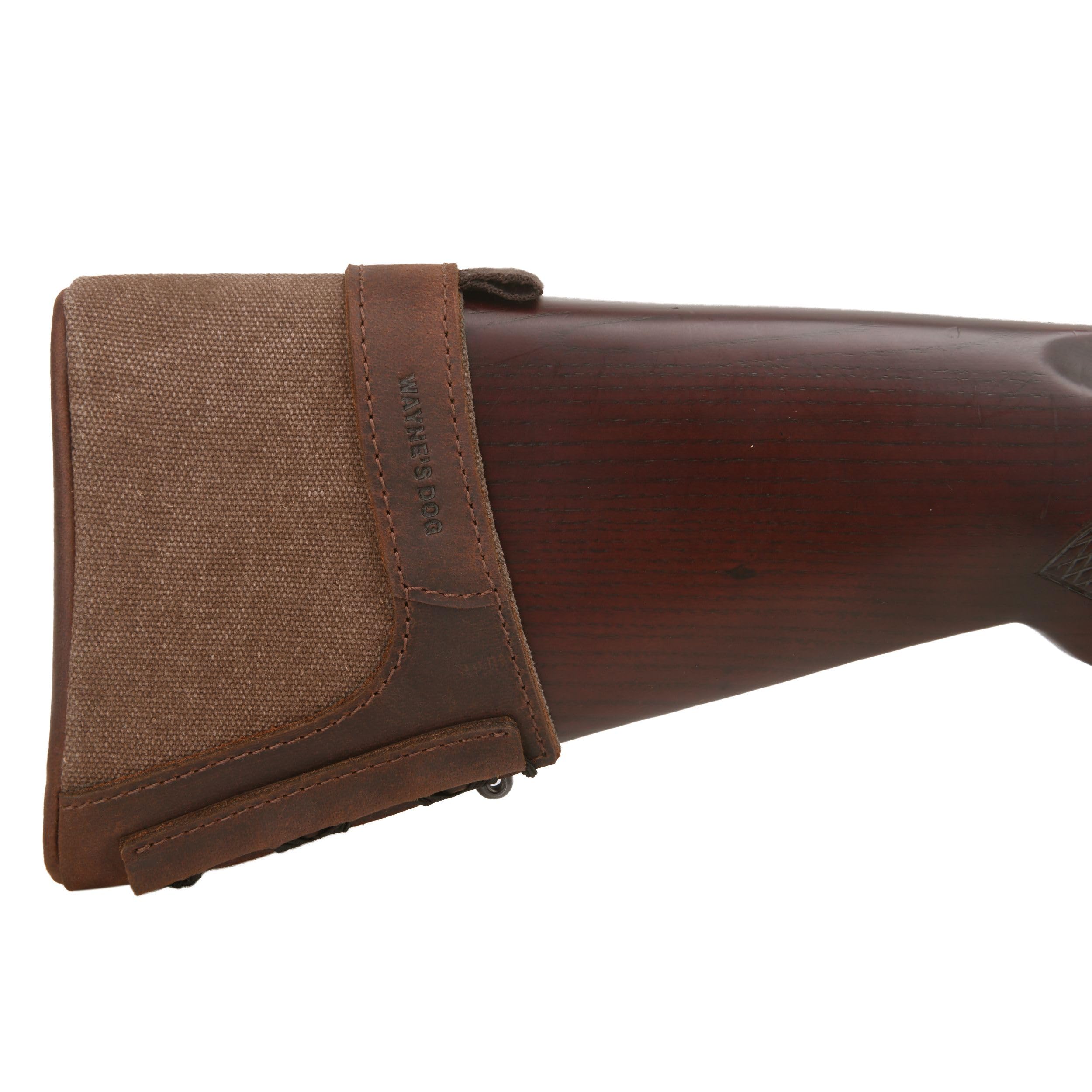 Tas Trost Canvas Gewehrkolbenholster Rückstoßdämpfer mit Verstellbarer für Gewehr Schrotflinte
