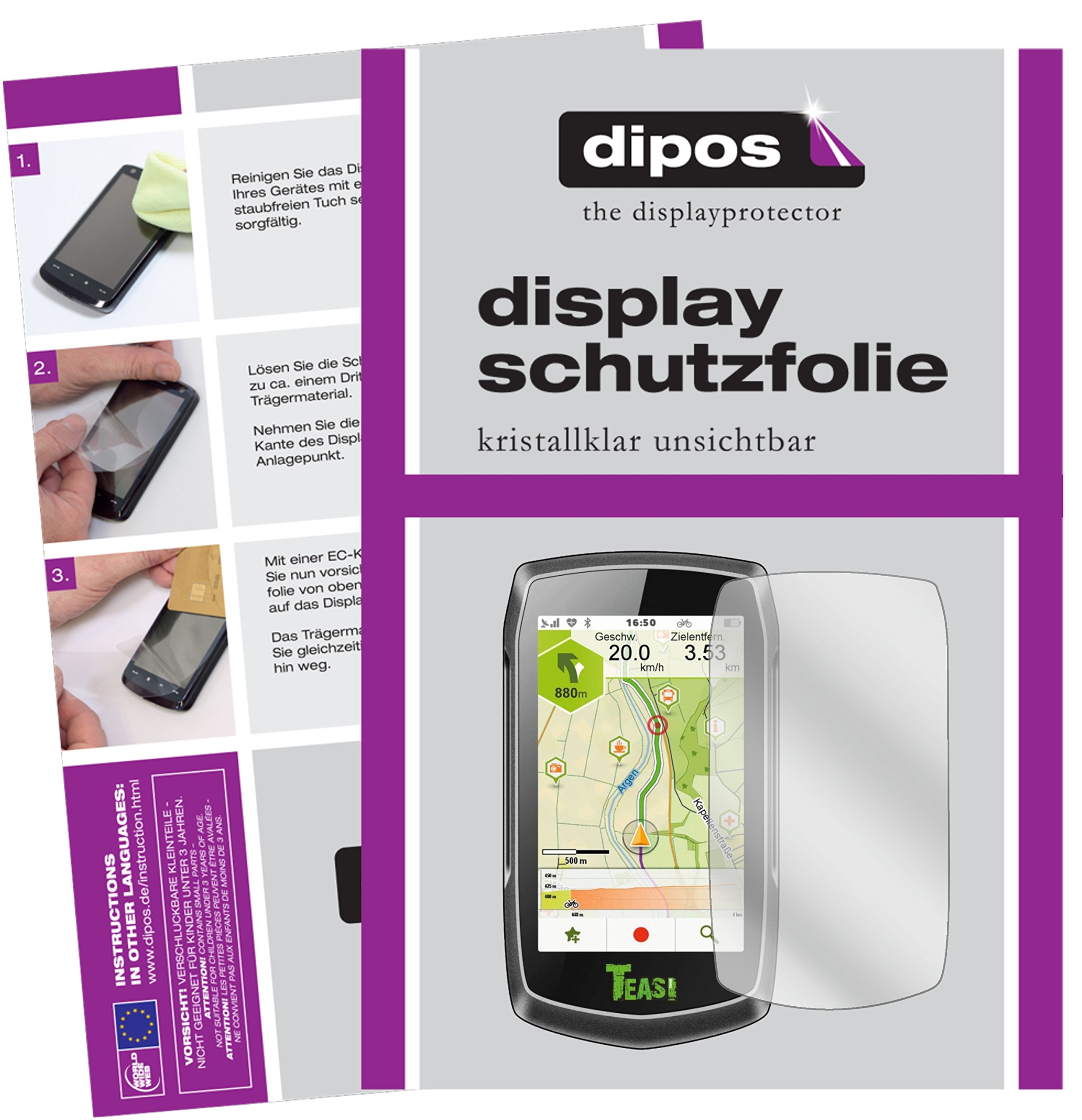 dipos I 3X Pellicola Protettiva Compatibile con Apple iPad Air/iPad Air