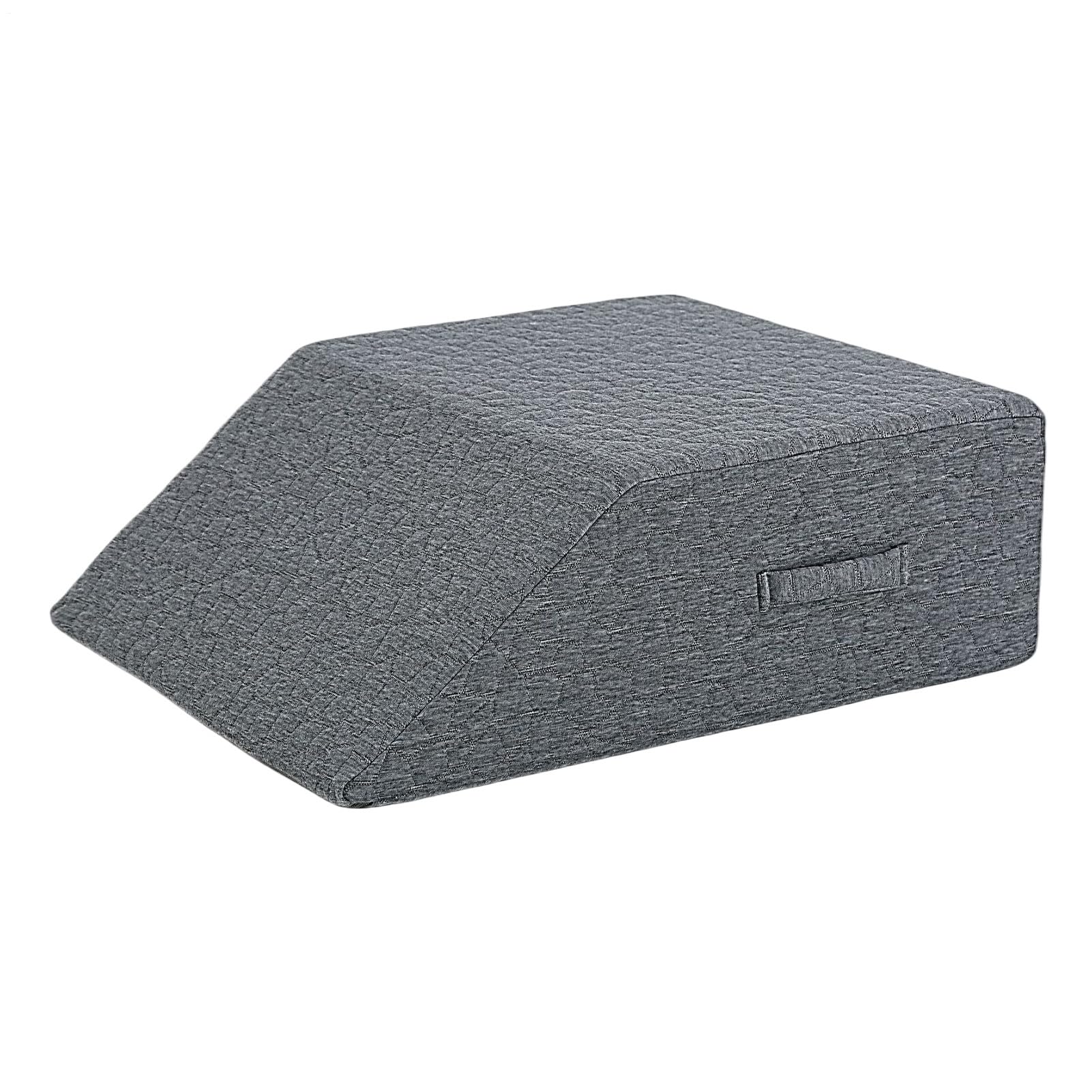Poduszka nogi, podniesienie klina nogi, ergonomiczna poduszka ?ó?ko, 60 x 40 x 18 cm, ?, kolano, biodro, plecy, kostk?, zdejmowana, nadaj?ca si? do prania, do spania, czytania