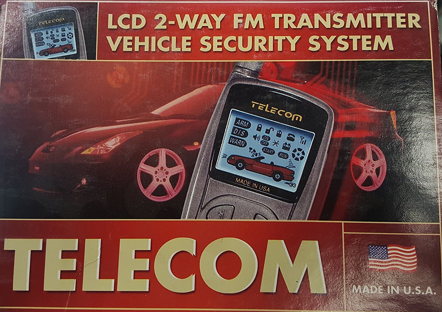 VCS7000 2 Way LCD Alarm and Remote Start System Amazon.in