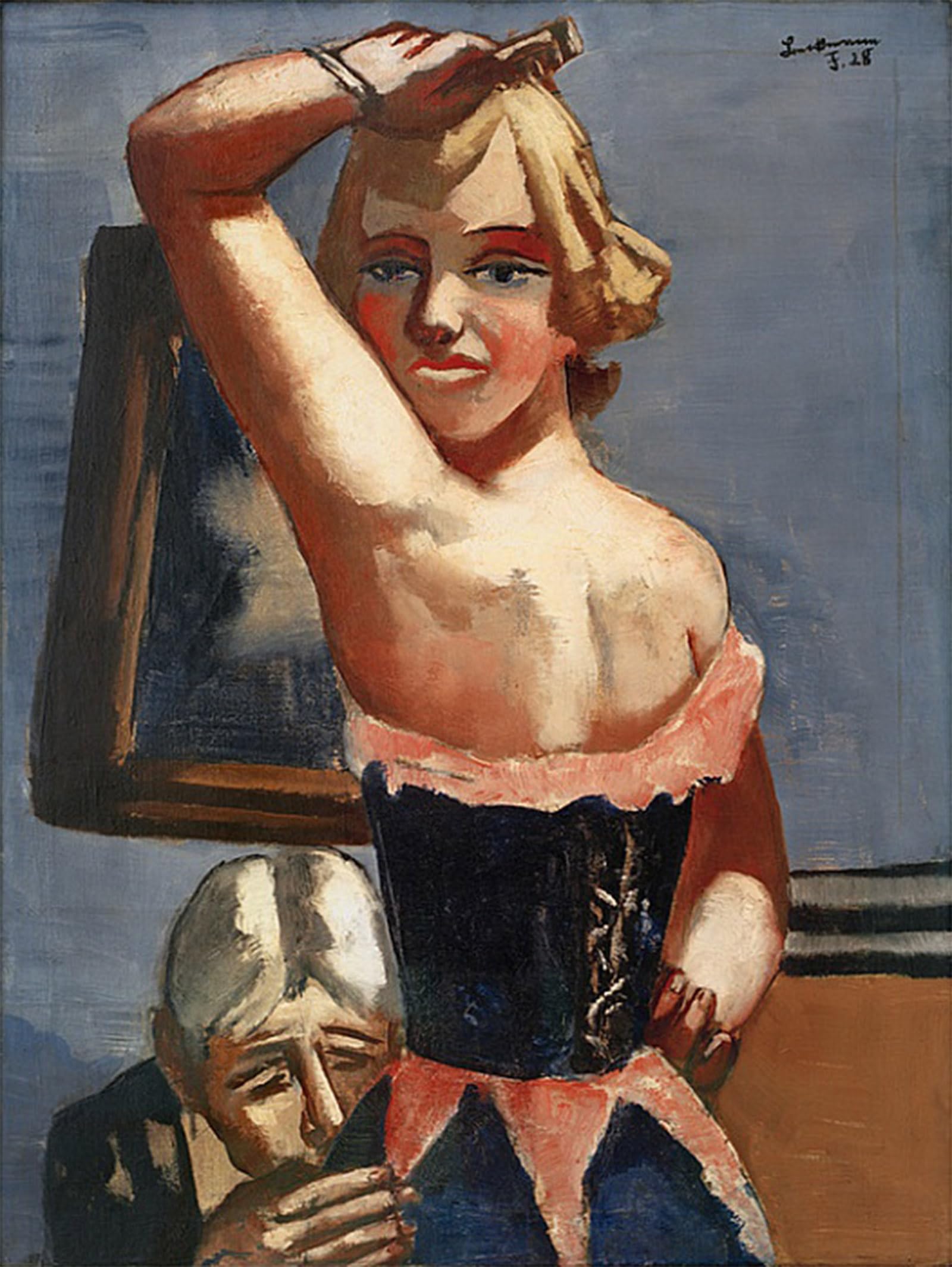 Tableau toile Max Beckmann Armoire affiches d'art moderne 60x90cm - 5