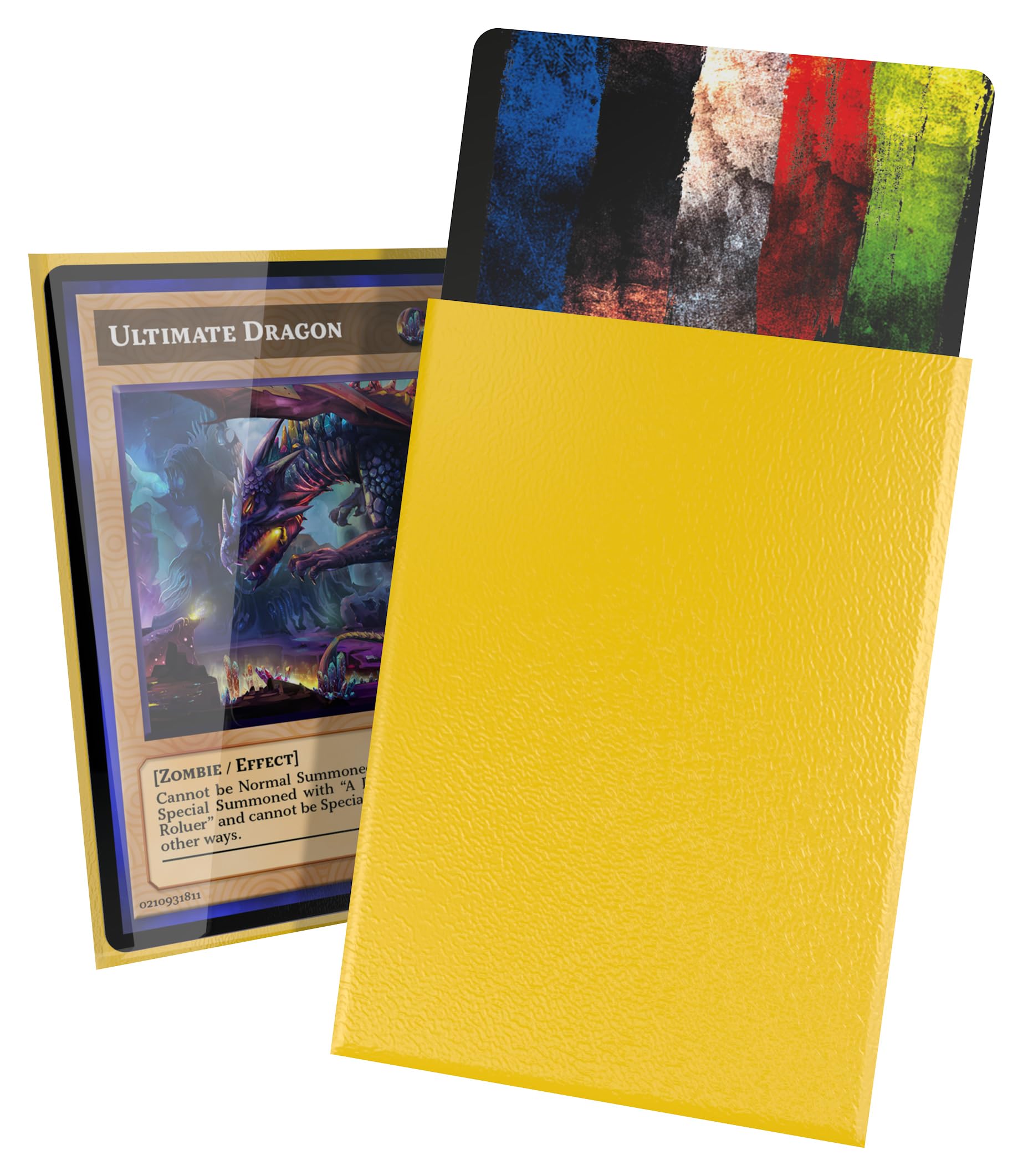 Ultimate Guard Cortex Sleeves Japanese Size (60) (62 x 89 mm), Colour: Yellow