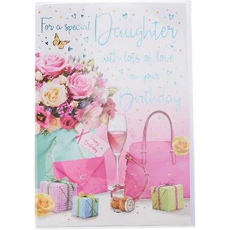 Traditional Birthday Card Niece - 7 x 5 inches - Piccadilly Greetings
